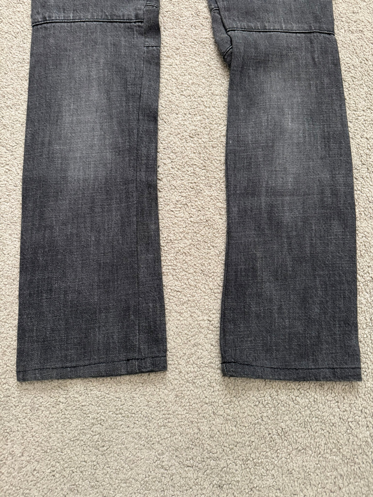 FW11 Balmain by Christophe Decarnin 4 Zip Biker Denim Jeans