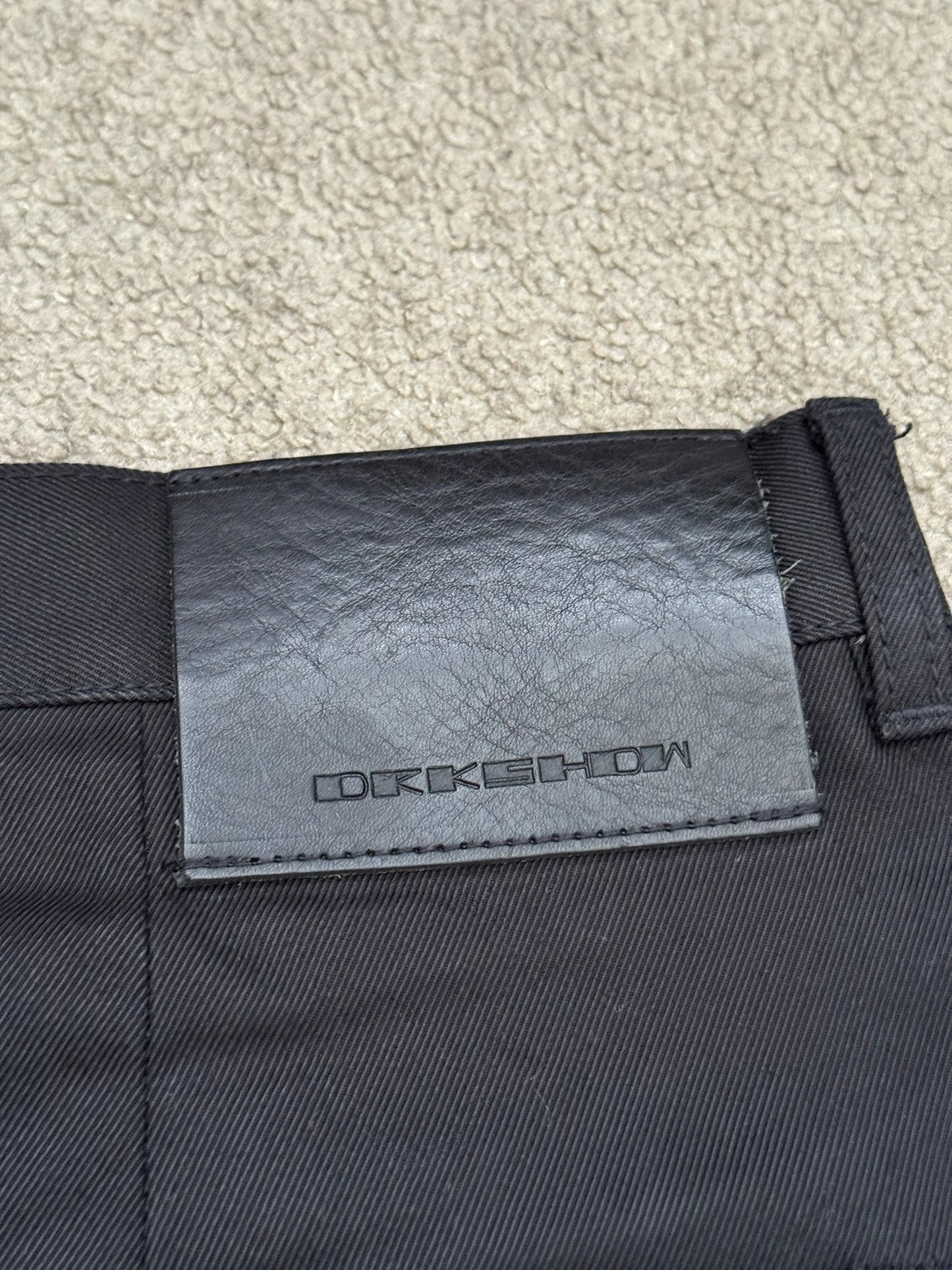 FW24 Rick Owens DRKSHDW MIJ Double Knee Geth Cut Denim Jeans