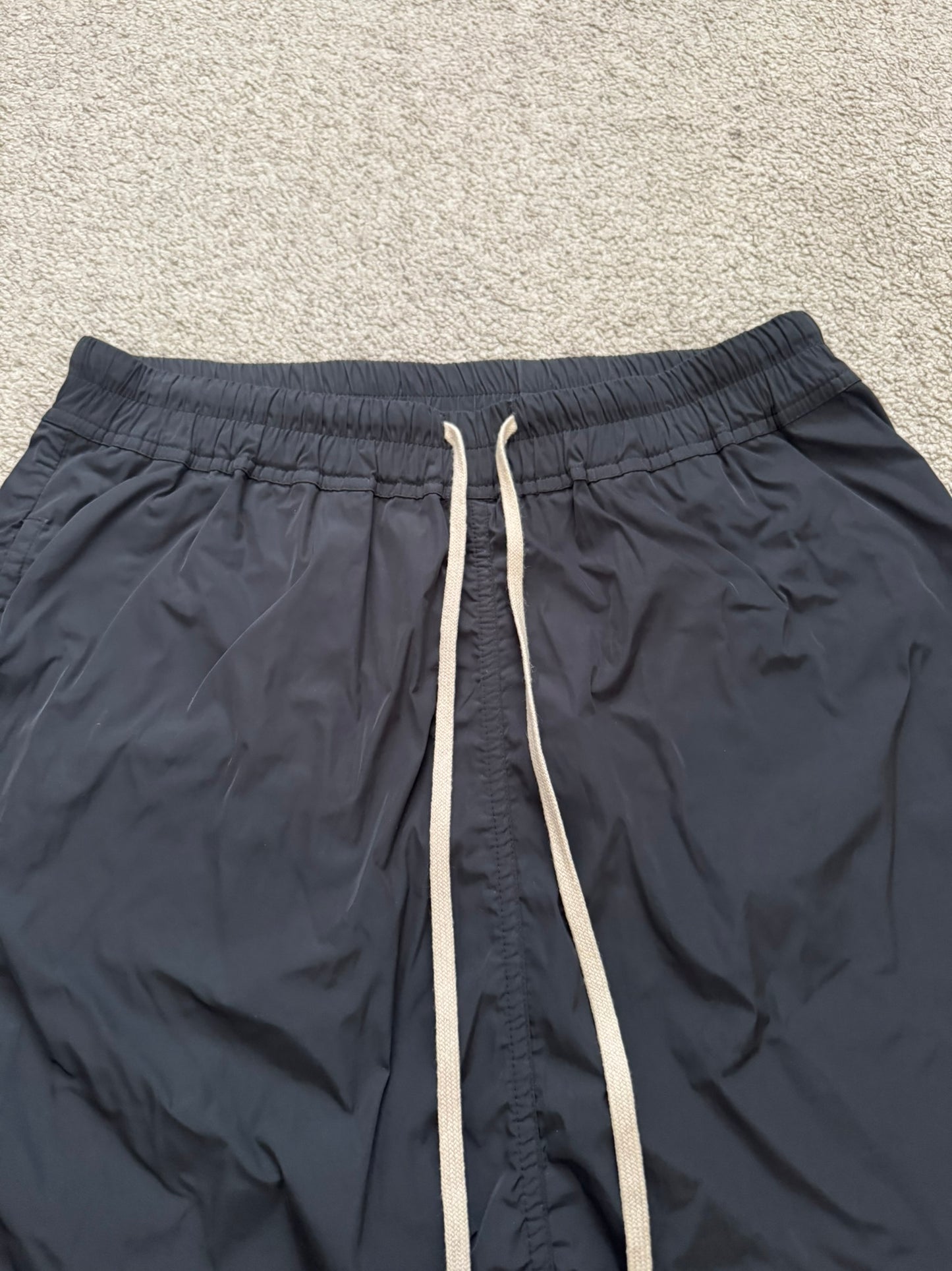 SS17 Rick Owens Mainline "Walrus" Nylon Basket Swinger Shorts
