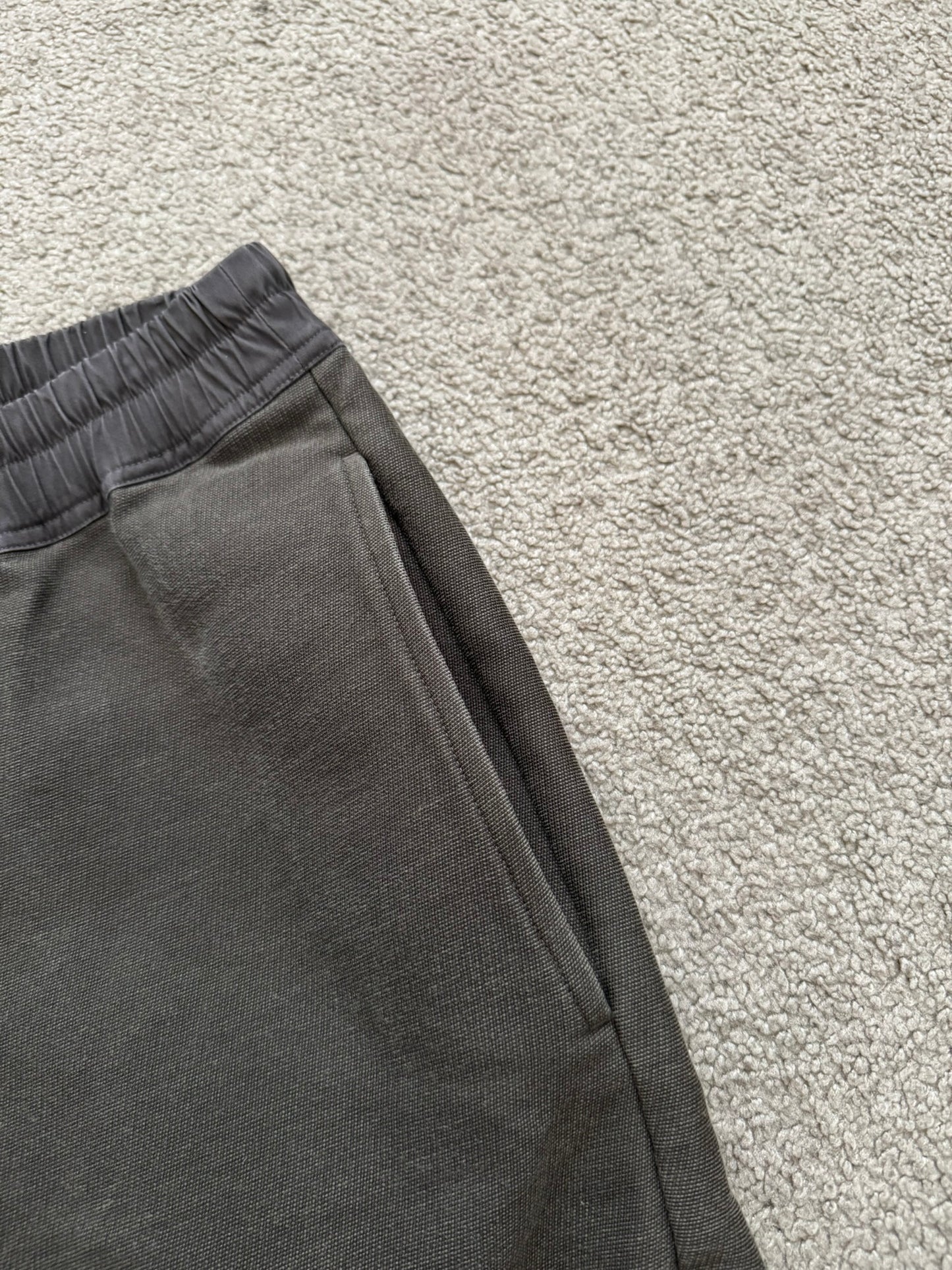 FW15 Rick Owens Runway "Sphinx" Dark Dust Woven Pods Shorts
