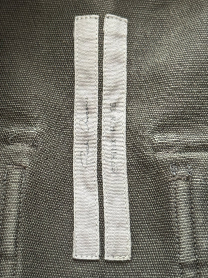 FW15 Rick Owens Runway "Sphinx" Dark Dust Woven Pods Shorts