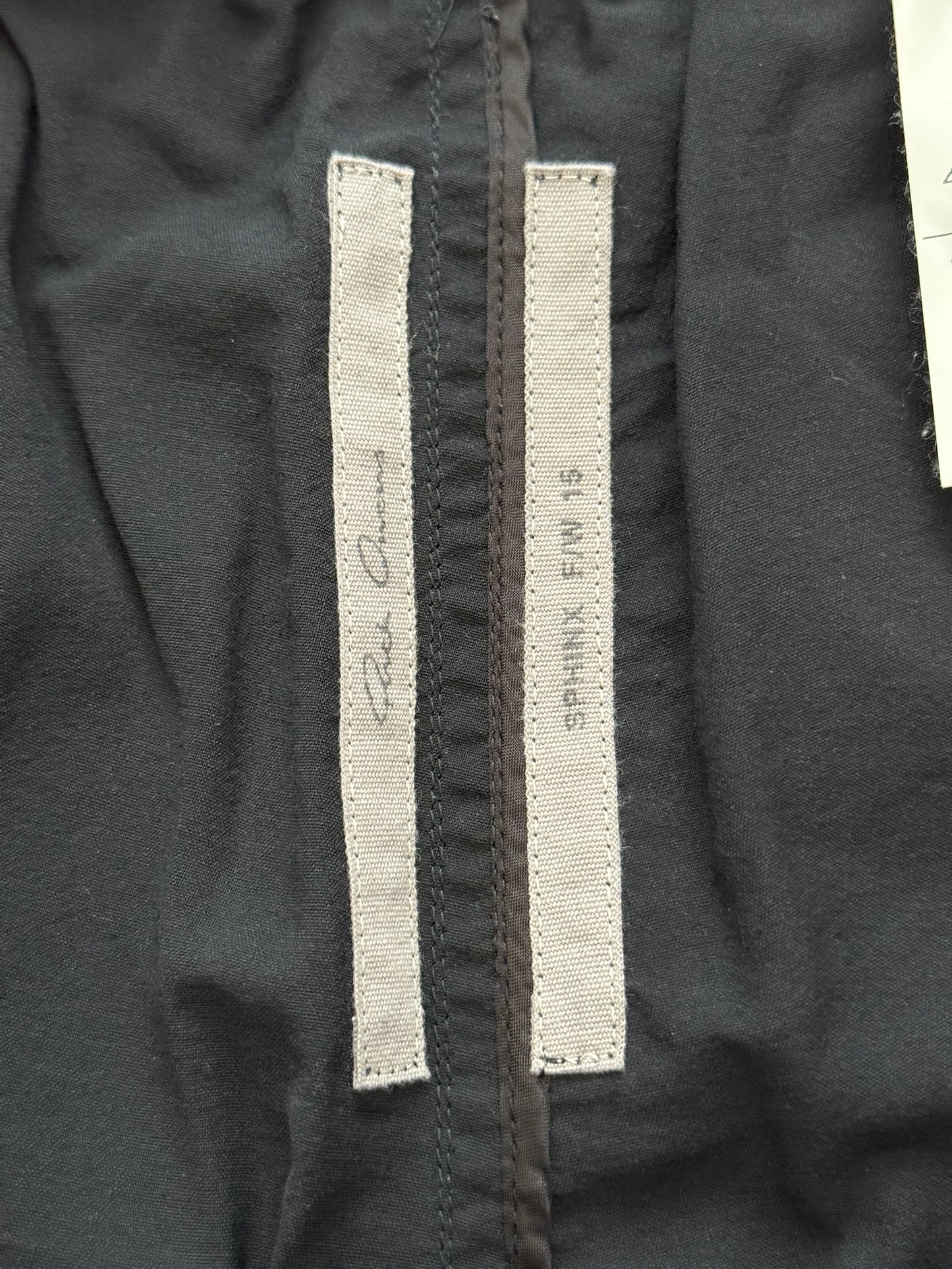 FW15 Rick Owens Mainline "Sphinx" Basket Swinger Shorts
