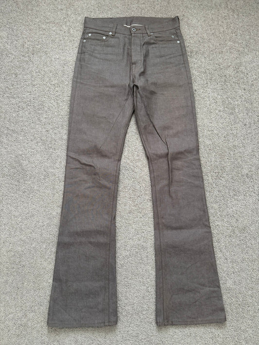 FW23 Rick Owens DRKSHDW MIJ Selvedge Jim Bootcut Denim Jeans