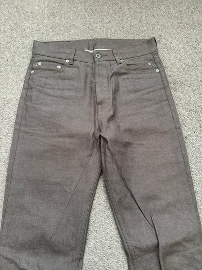 FW23 Rick Owens DRKSHDW MIJ Selvedge Jim Bootcut Denim Jeans