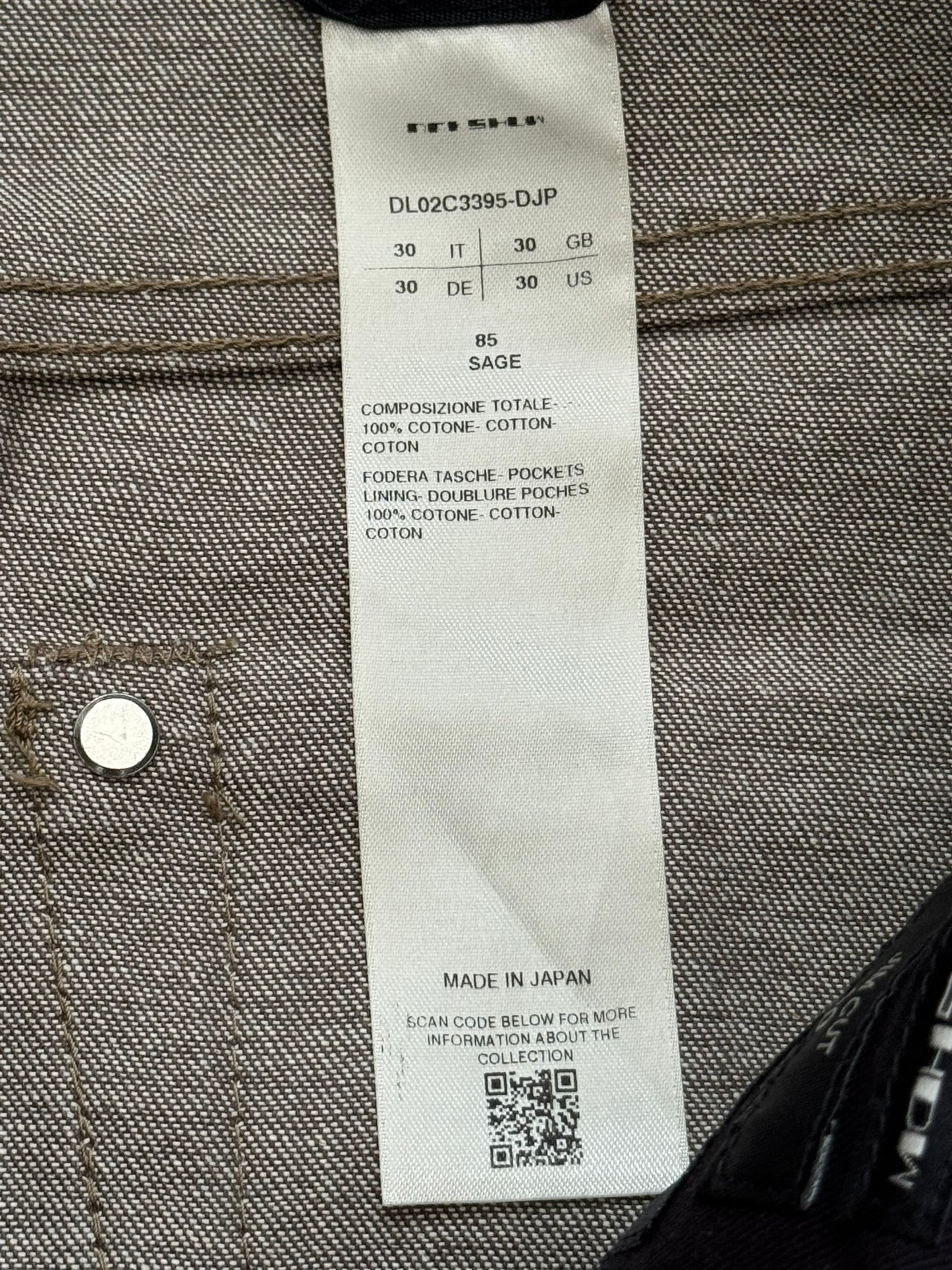 FW23 Rick Owens DRKSHDW MIJ Selvedge Jim Bootcut Denim Jeans