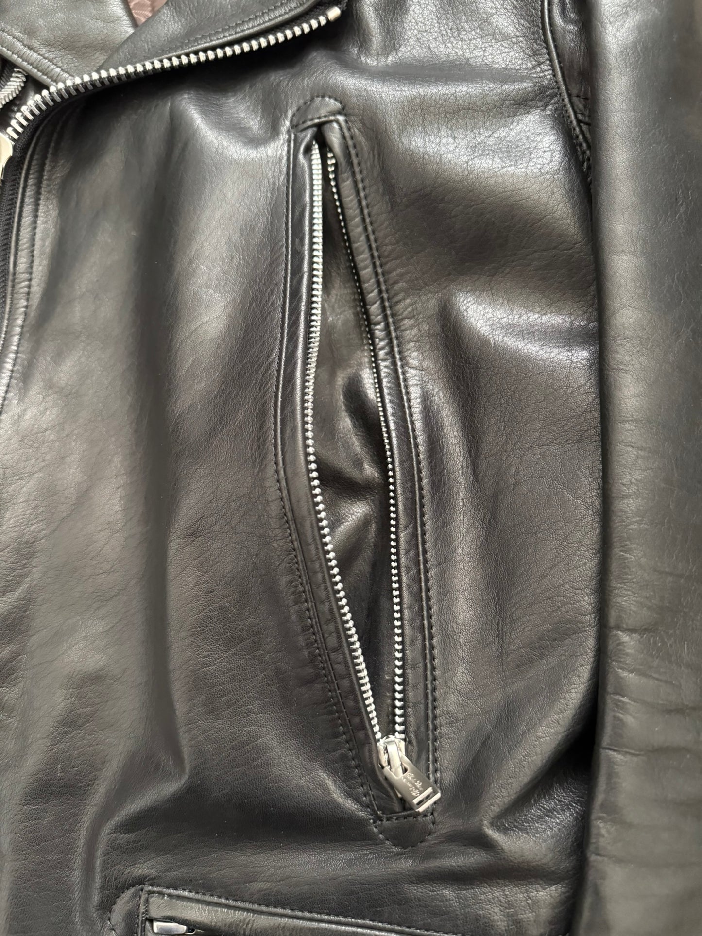 FW13 Undercover "Anatomicouture" Biker/Rider Leather Jacket
