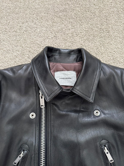 FW13 Undercover "Anatomicouture" Biker/Rider Leather Jacket
