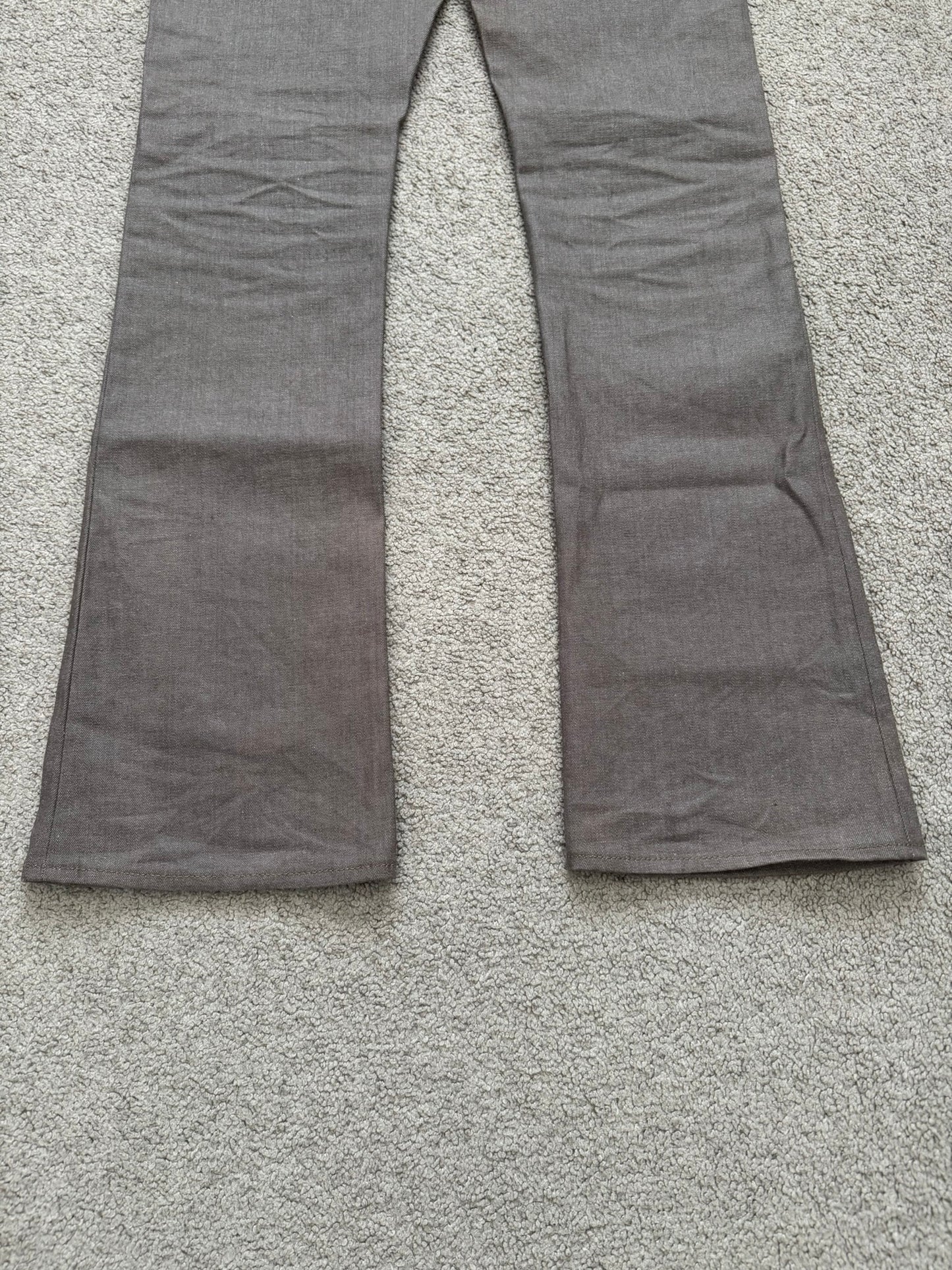 FW23 Rick Owens DRKSHDW MIJ Selvedge Jim Bootcut Denim Jeans