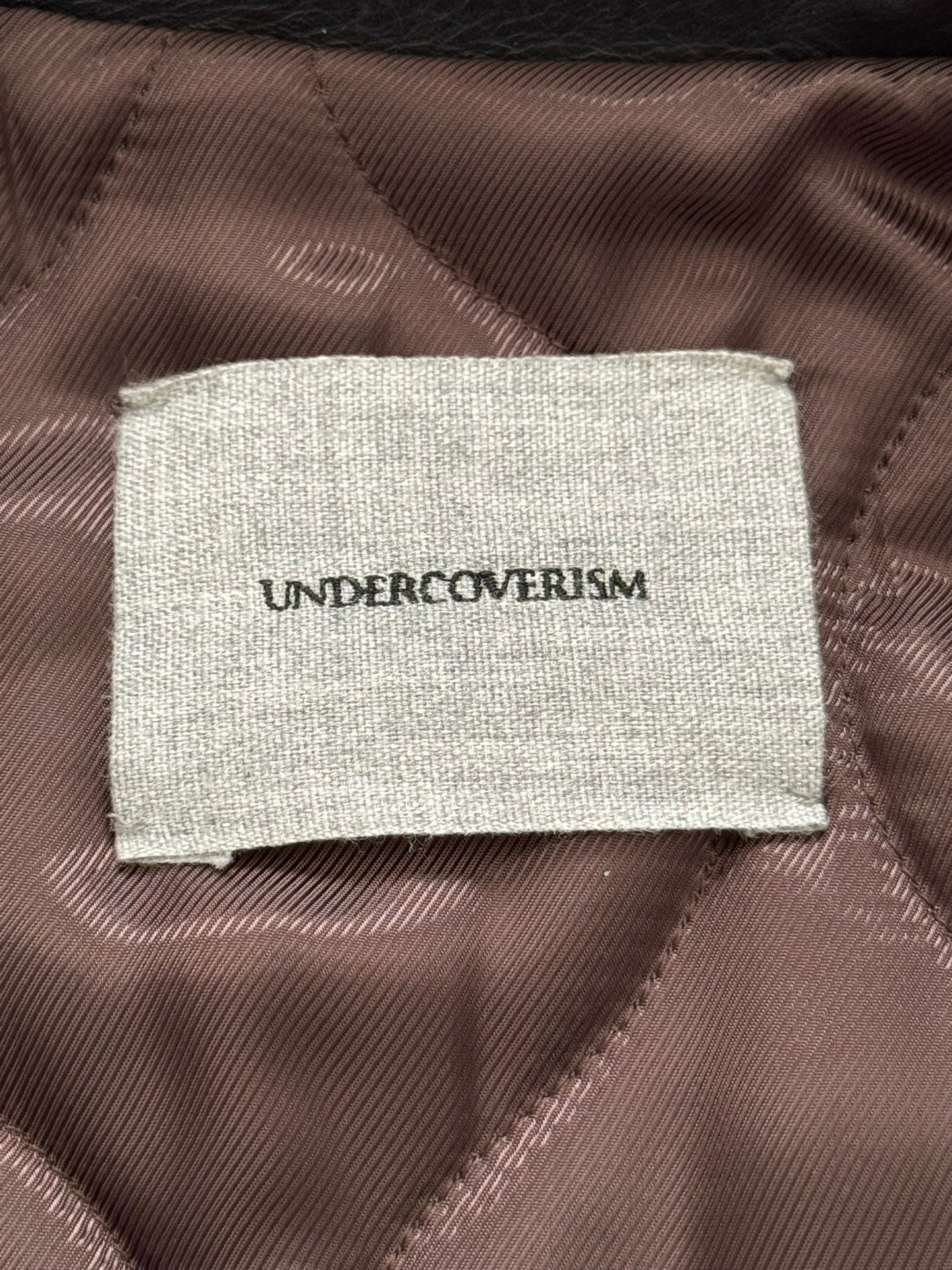 FW13 Undercover "Anatomicouture" Biker/Rider Leather Jacket