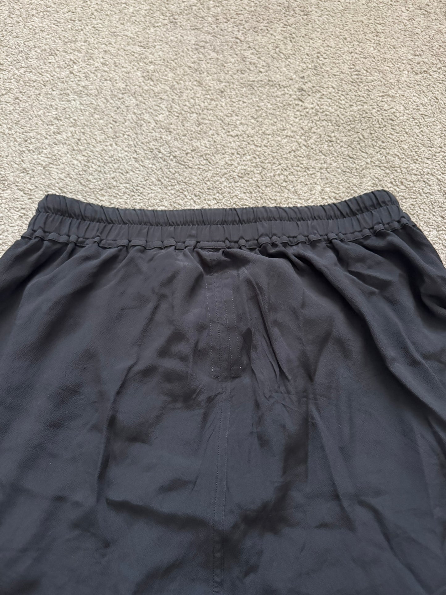 SS22 Rick Owens Mainline "Fogachine" Silk Bela Boxer Shorts