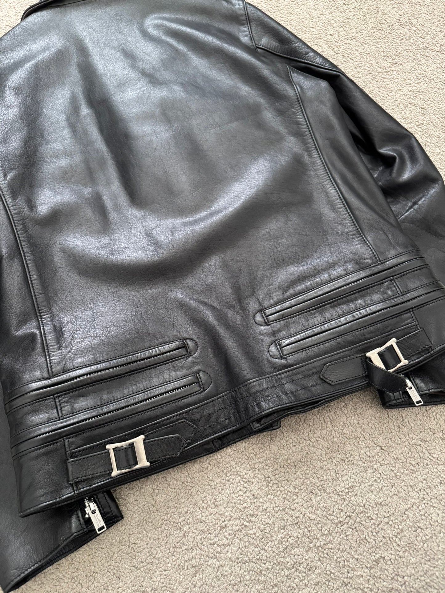 FW13 Undercover "Anatomicouture" Biker/Rider Leather Jacket
