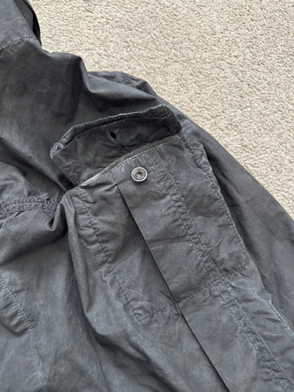 SS09 Rick Owens DRKSHDW "Strutter" High Neck Cropped Jacket