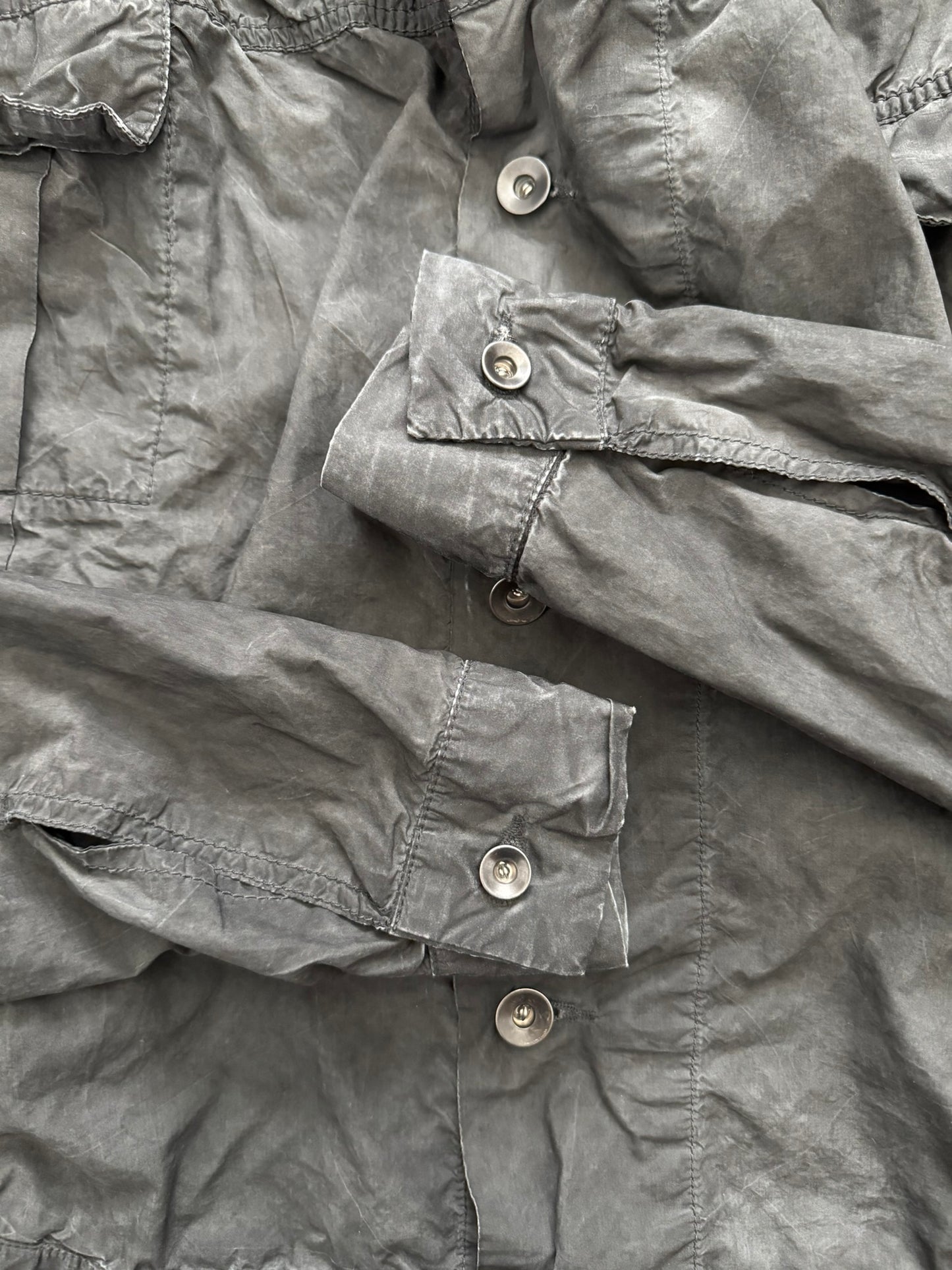 SS09 Rick Owens DRKSHDW "Strutter" High Neck Cropped Jacket