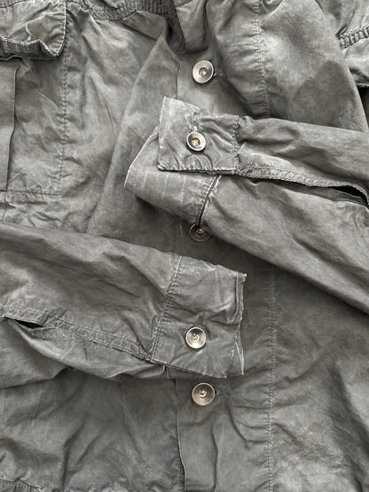 SS09 Rick Owens DRKSHDW "Strutter" High Neck Cropped Jacket