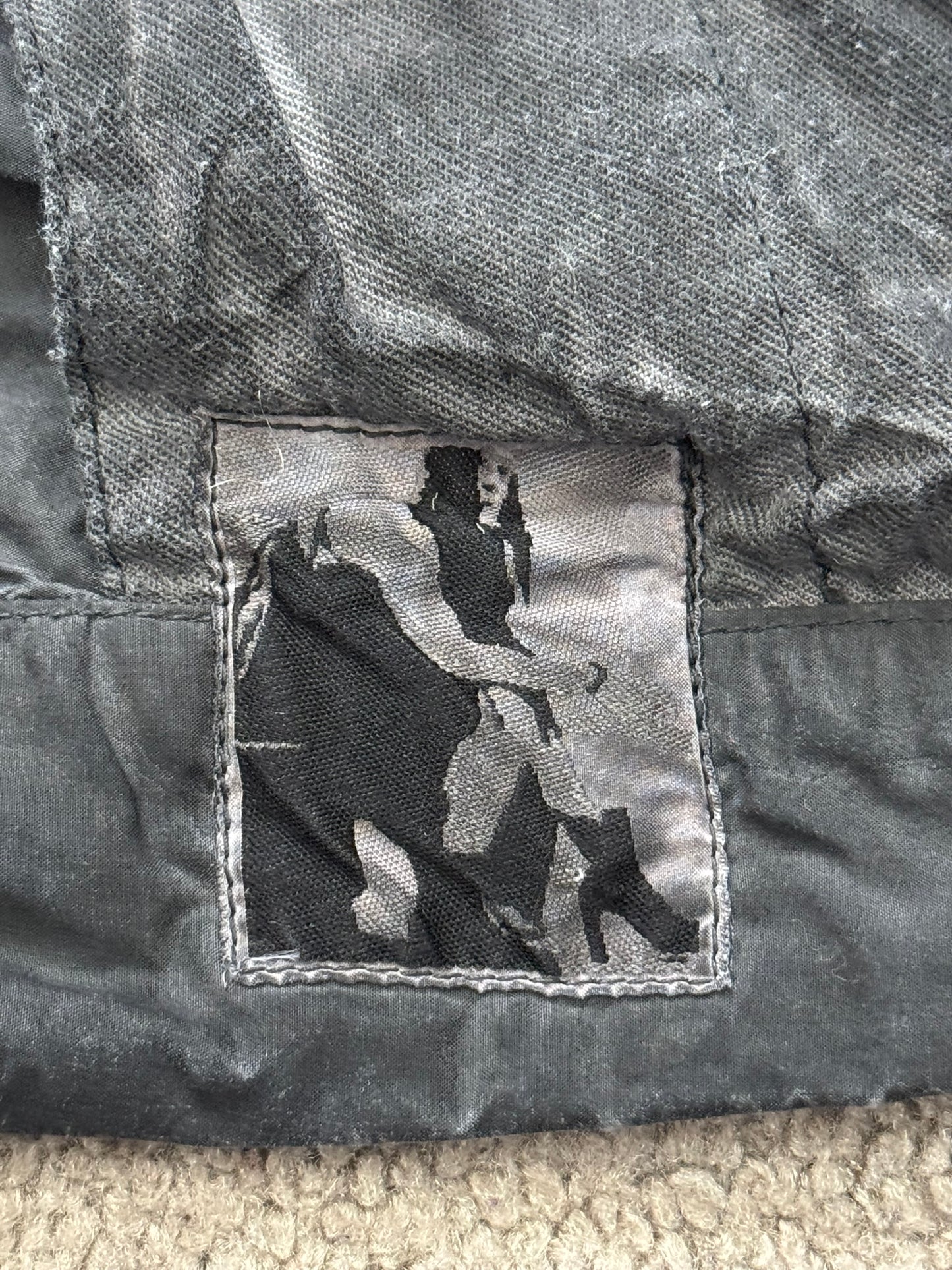 SS09 Rick Owens DRKSHDW "Strutter" High Neck Cropped Jacket