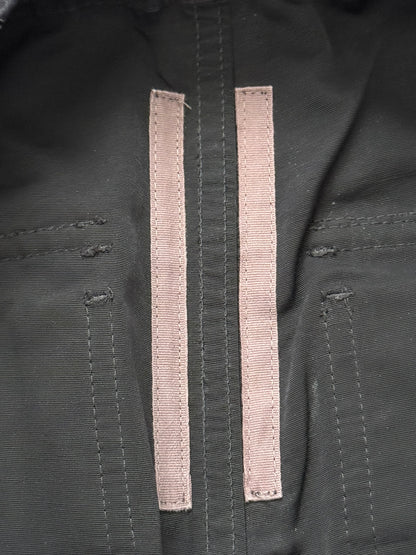 SS17 Rick Owens DRKSHDW Black Nylon Creatch Cargo Pants