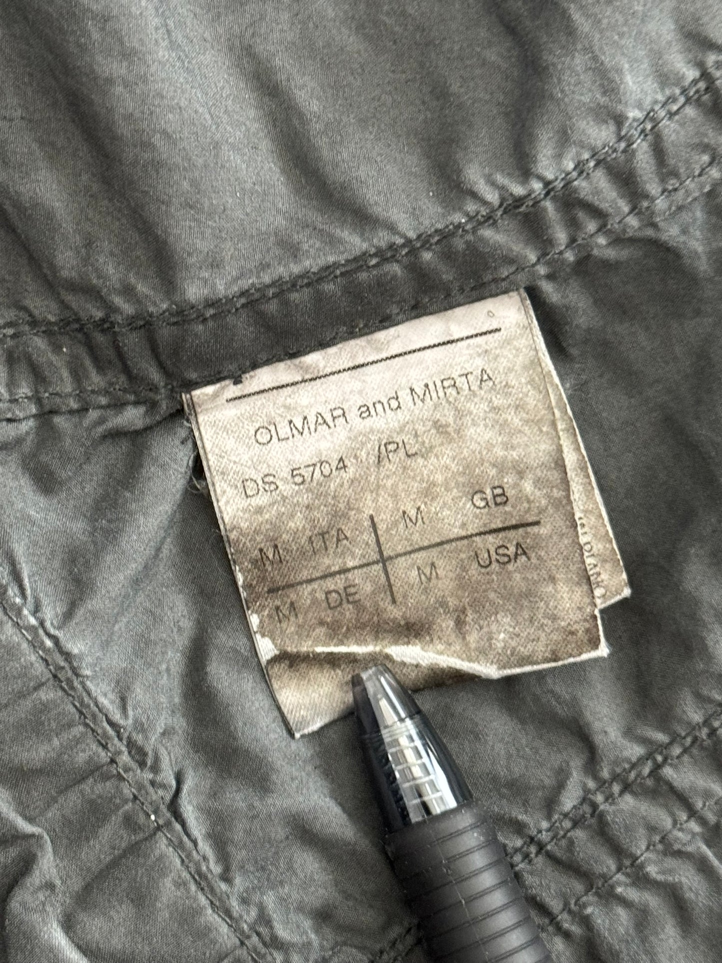 SS09 Rick Owens DRKSHDW "Strutter" High Neck Cropped Jacket