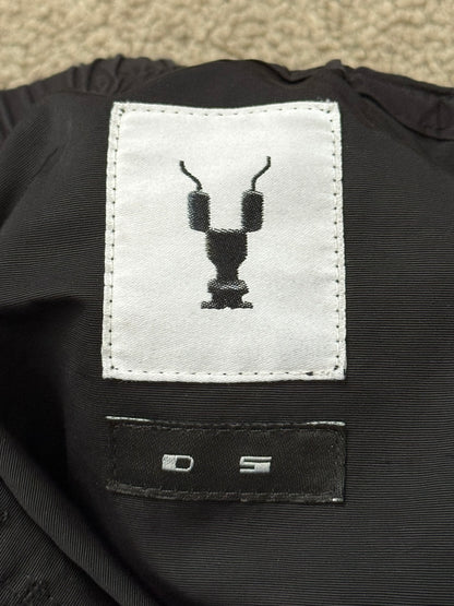 SS17 Rick Owens DRKSHDW Black Nylon Creatch Cargo Pants