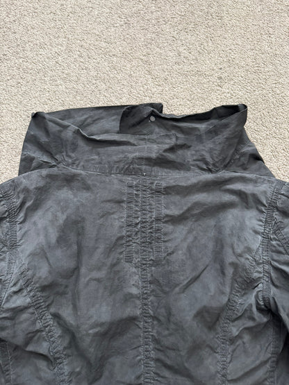 SS09 Rick Owens DRKSHDW "Strutter" High Neck Cropped Jacket