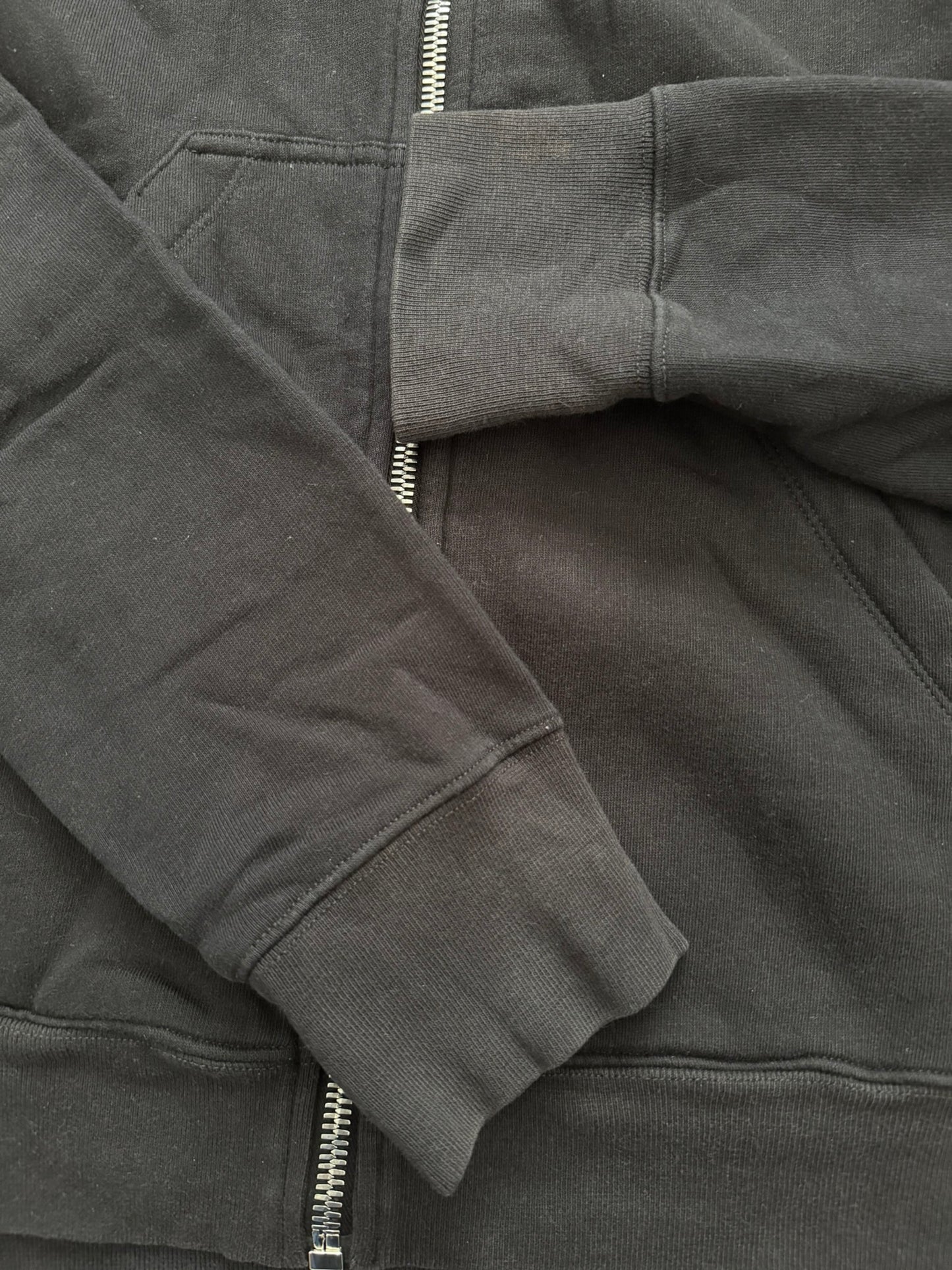 FW17 Rick Owens DRKSHDW "Gym Logo" Felpa Jason Zip Up Hoodie