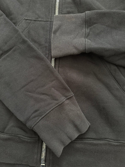 FW17 Rick Owens DRKSHDW "Gym Logo" Felpa Jason Zip Up Hoodie