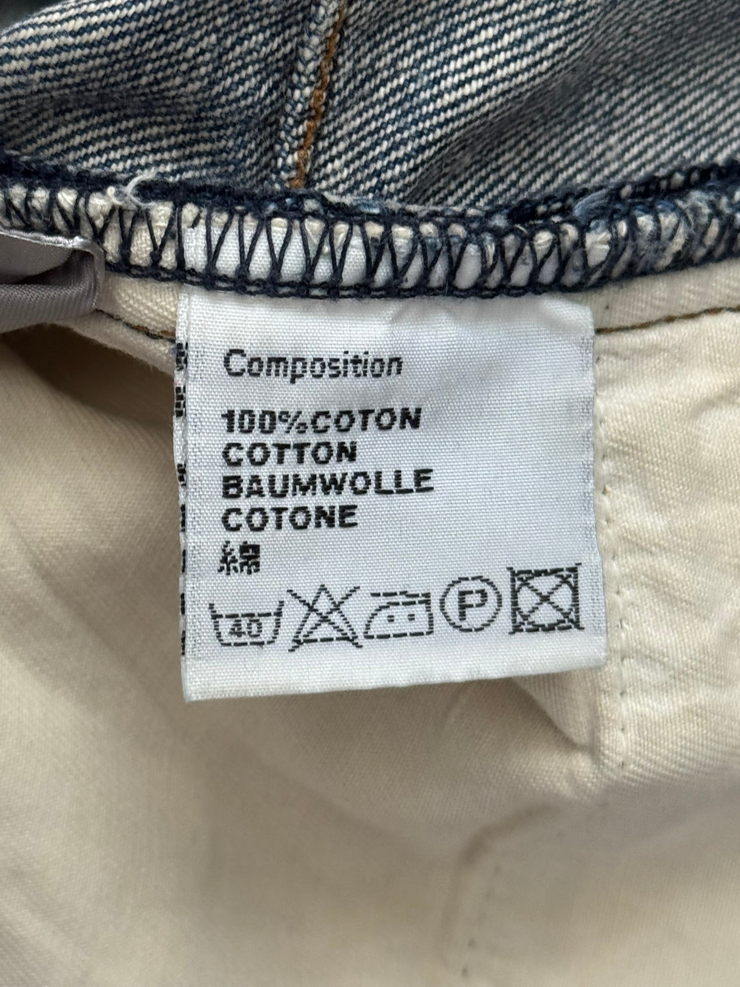 Dior Homme by Kris Van Assche MIJ Clawmark Washed Denim Jeans