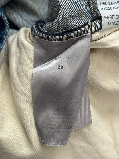 Dior Homme by Kris Van Assche MIJ Clawmark Washed Denim Jeans