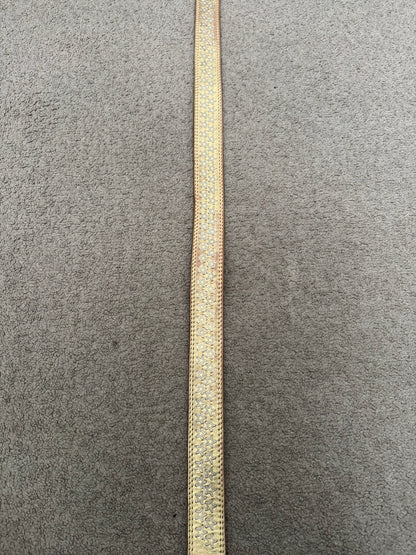 SS06 Dior Homme by Hedi Slimane Gold Star Studded Belt