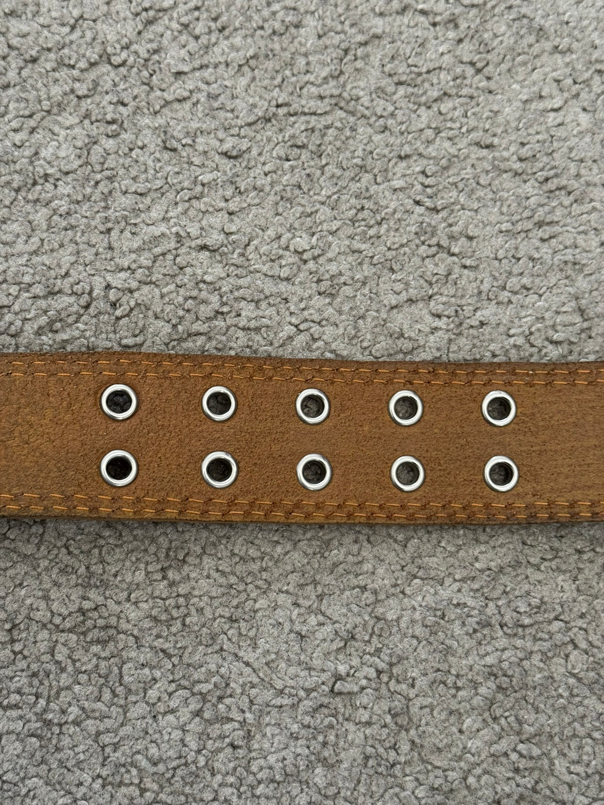 SS06 Dior Homme by Hedi Slimane Gold Star Studded Belt