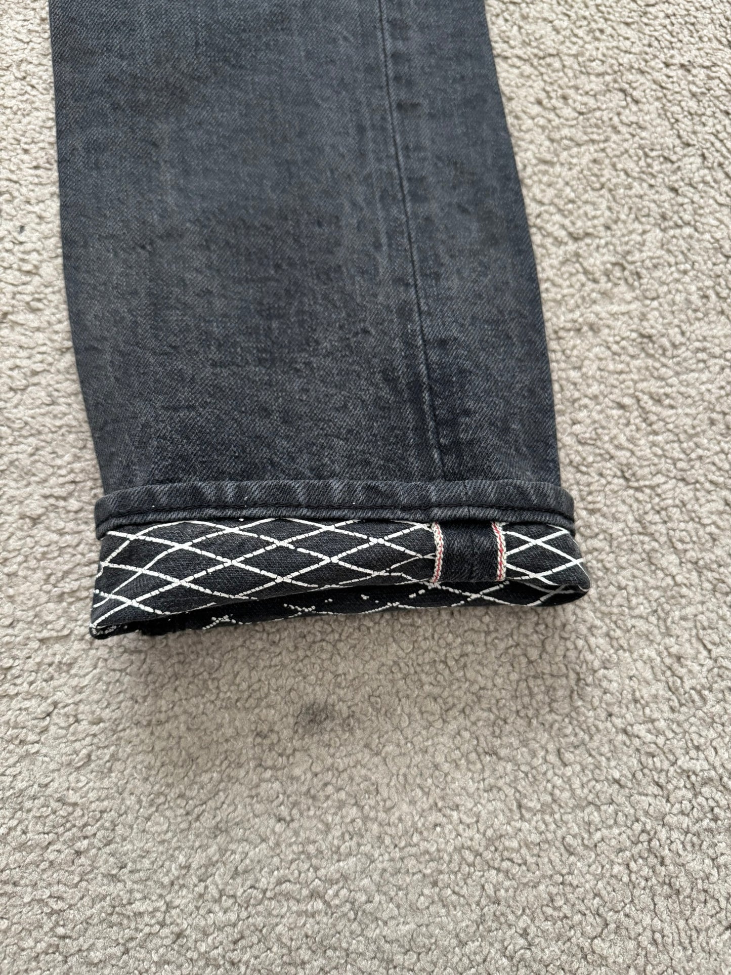 SS08 Undercover Fringe Tassel Lightning Bolt Denim Jeans