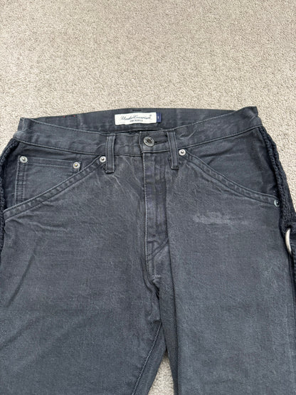 SS08 Undercover Fringe Tassel Lightning Bolt Denim Jeans