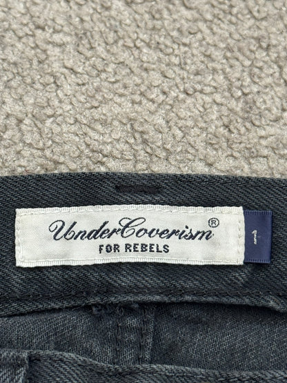 SS08 Undercover Fringe Tassel Lightning Bolt Denim Jeans