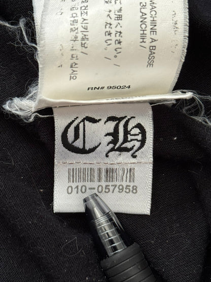 Chrome Hearts Fleur & Scroll Logo Long Sleeve T Shirt