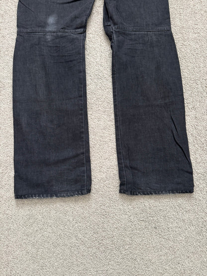FW11 Balmain by Christophe Decarnin 4 Zip Biker Denim Jeans