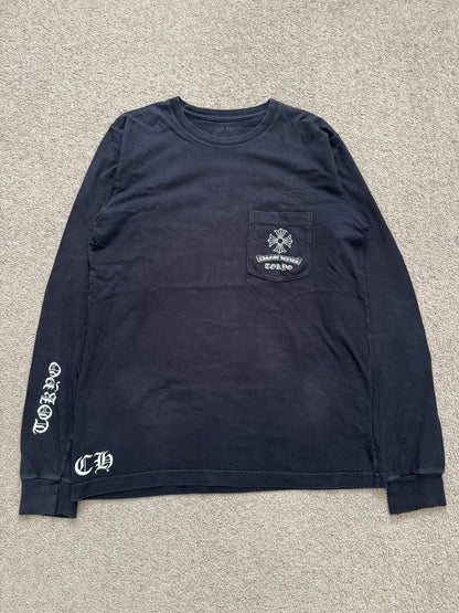 Chrome Hearts Tokyo Maltese Cross Long Sleeve T Shirt
