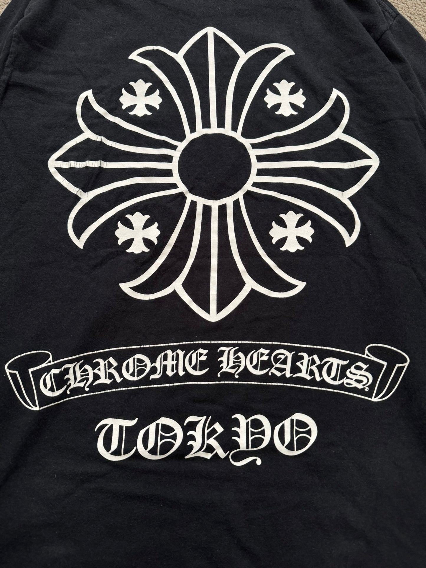 Chrome Hearts Tokyo Maltese Cross Long Sleeve T Shirt