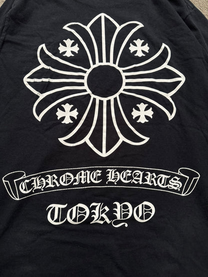 Chrome Hearts Tokyo Maltese Cross Long Sleeve T Shirt