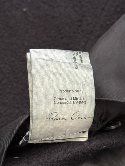 FW11 Rick Owens Mainline "Limo" Hybrid Biker Leather Jacket