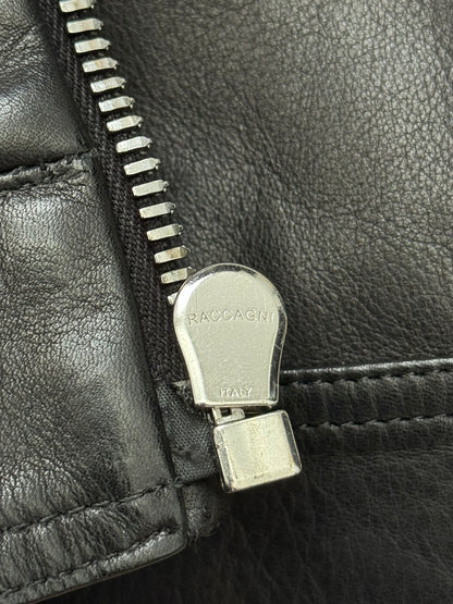 FW16 Rick Owens Mainline "Mastodon" Leather Biker Jacket