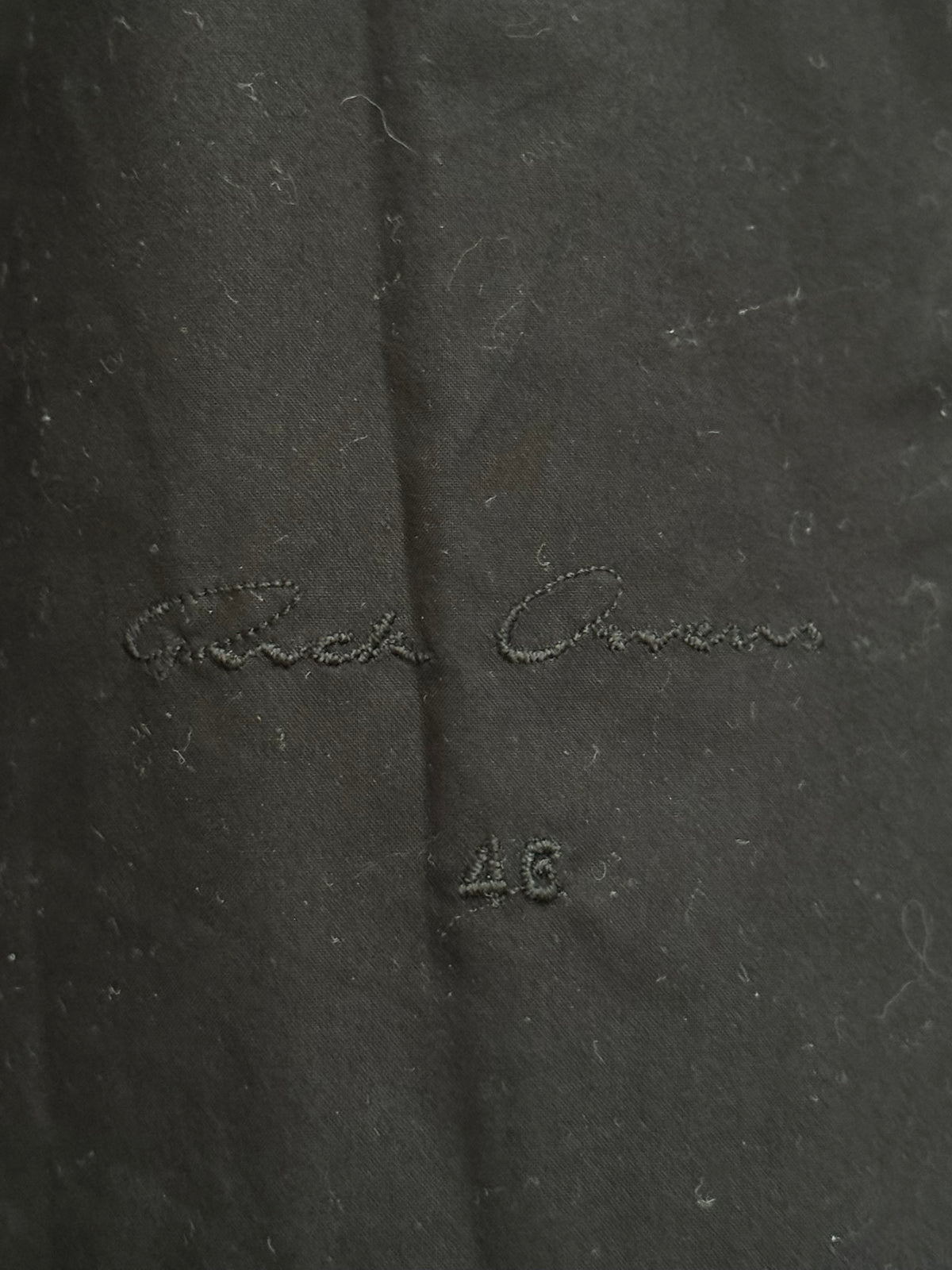 FW16 Rick Owens Mainline "Mastodon" Leather Biker Jacket