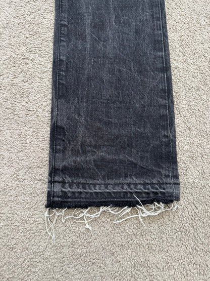 SS05 Dior Homme by Hedi Slimane MIJ Washed Black Denim Jeans