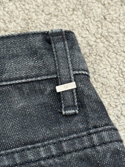 SS05 Dior Homme by Hedi Slimane MIJ Washed Black Denim Jeans