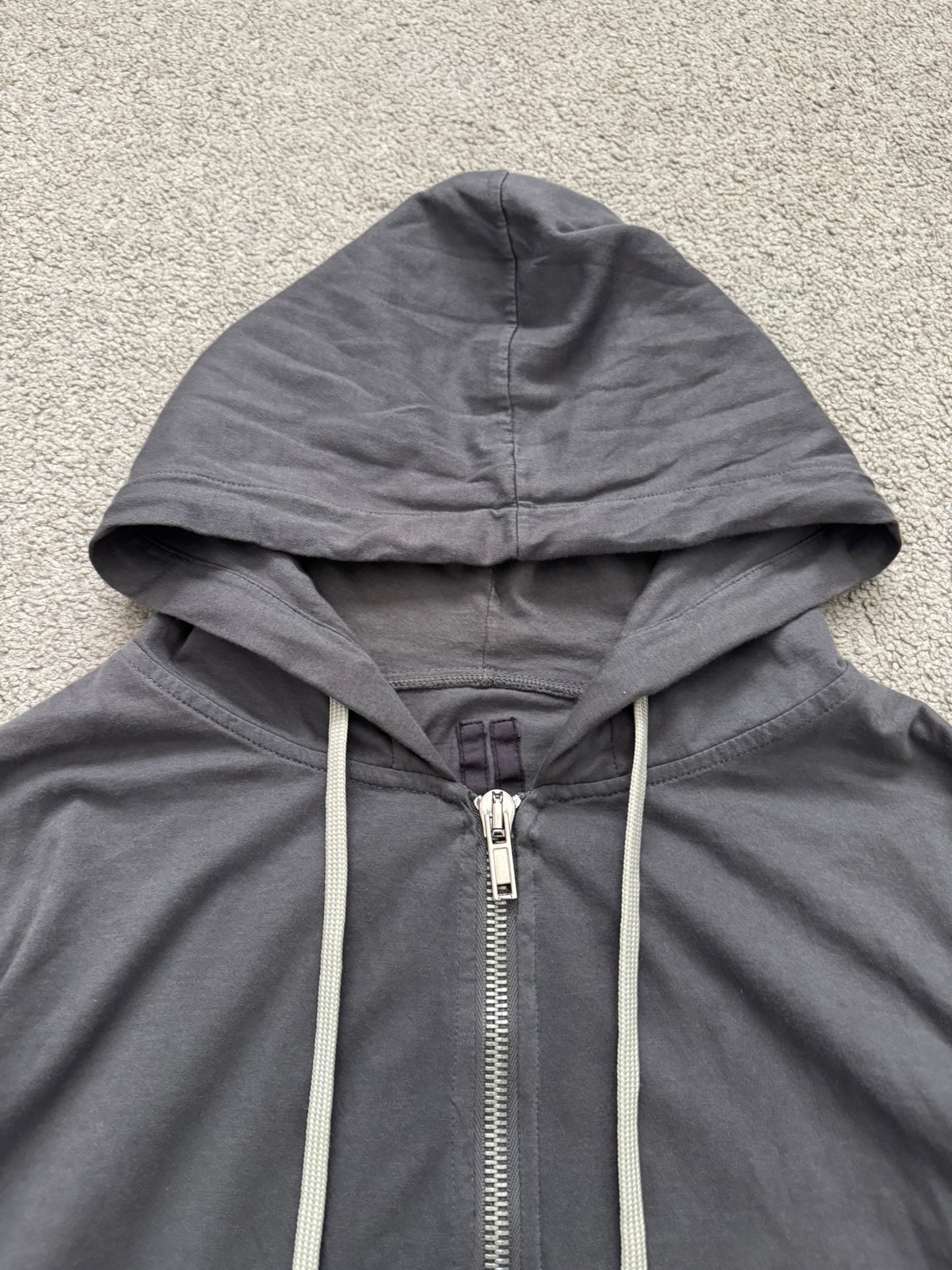 SS11 Rick Owens DRKSHDW "Anthem" Dark Dust Jason Zip Up Hoodie