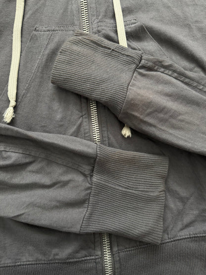 SS11 Rick Owens DRKSHDW "Anthem" Dark Dust Jason Zip Up Hoodie