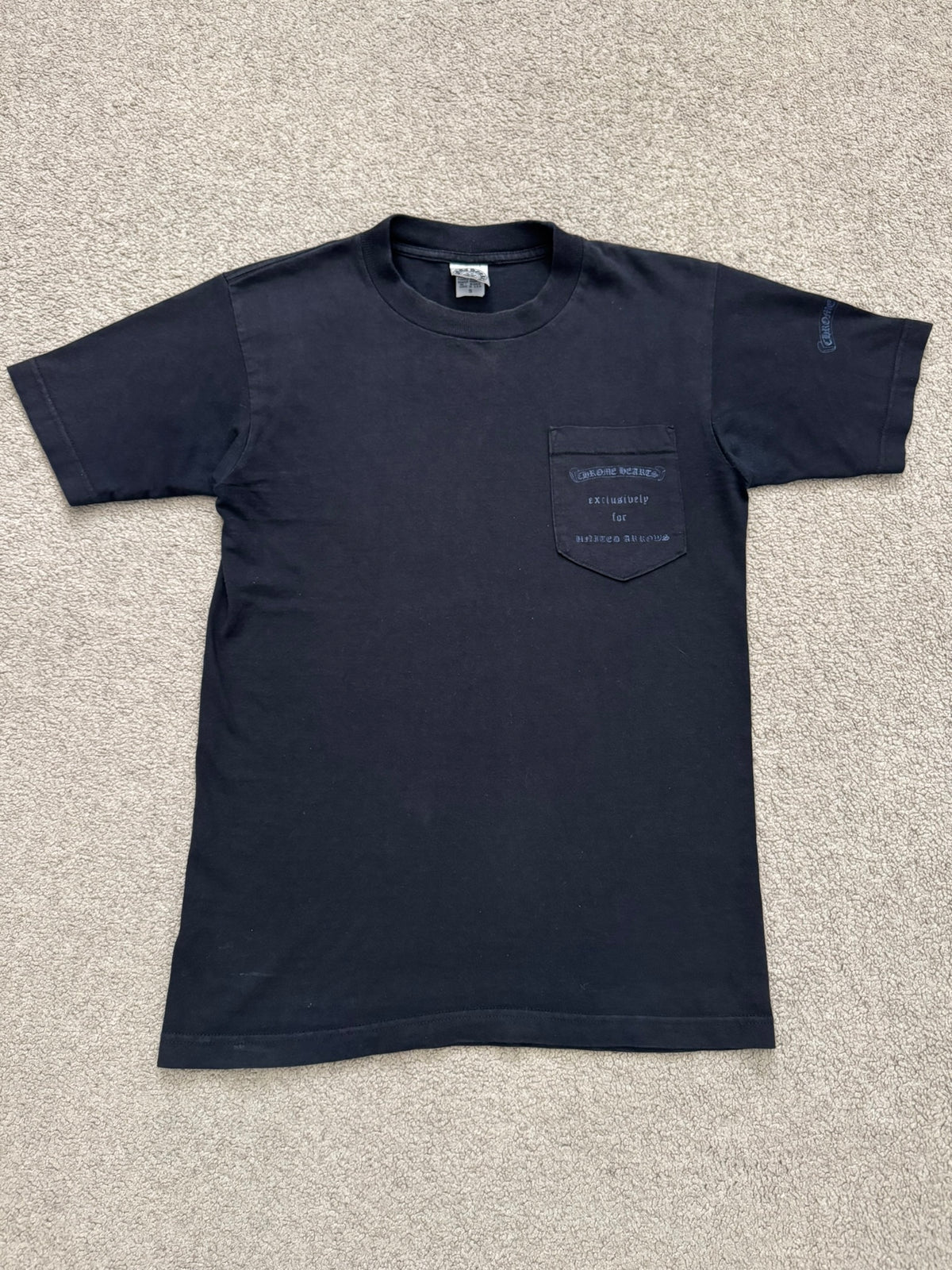 Vintage Chrome Hearts United Arrows Pocket T Shirt