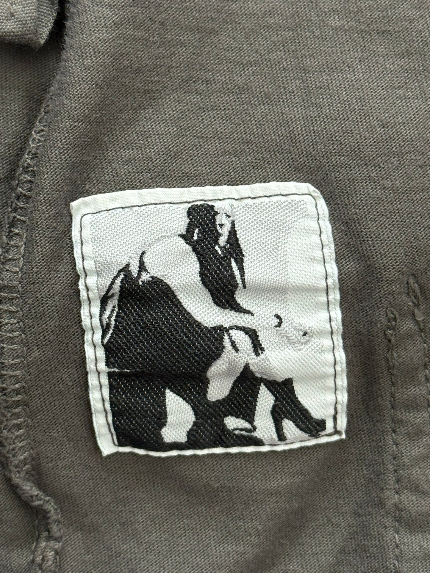 SS11 Rick Owens DRKSHDW "Anthem" Dark Dust Jason Zip Up Hoodie
