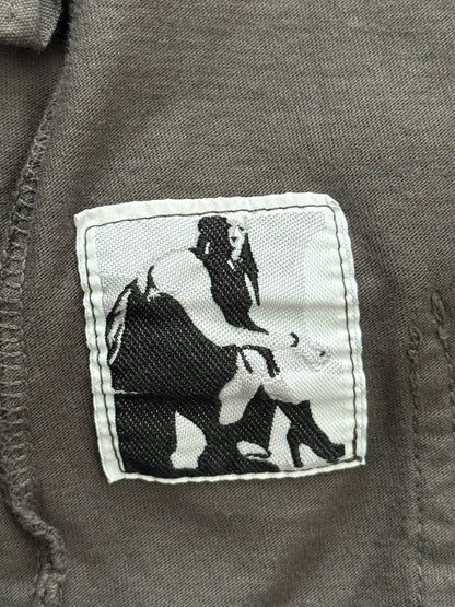 SS11 Rick Owens DRKSHDW "Anthem" Dark Dust Jason Zip Up Hoodie