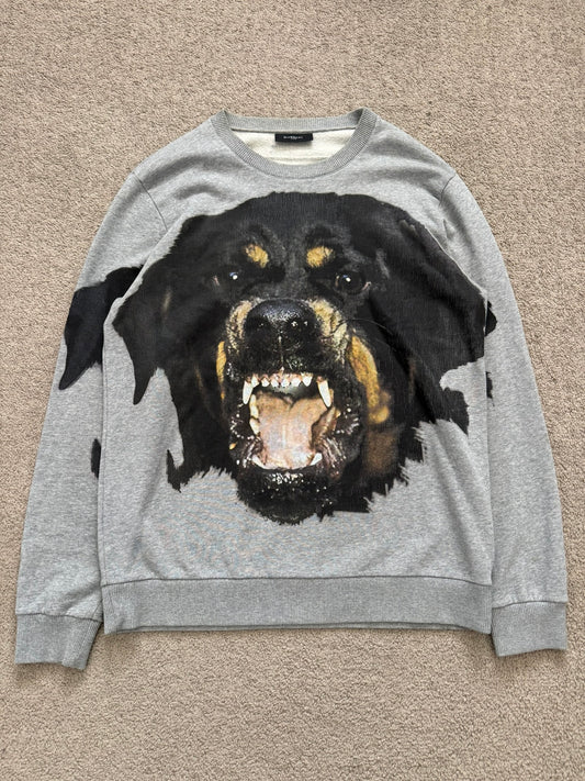 FW14 Givenchy by Riccardo Tisci Rottweiler Crewneck Sweatshirt