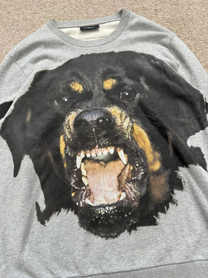 FW14 Givenchy by Riccardo Tisci Rottweiler Crewneck Sweatshirt