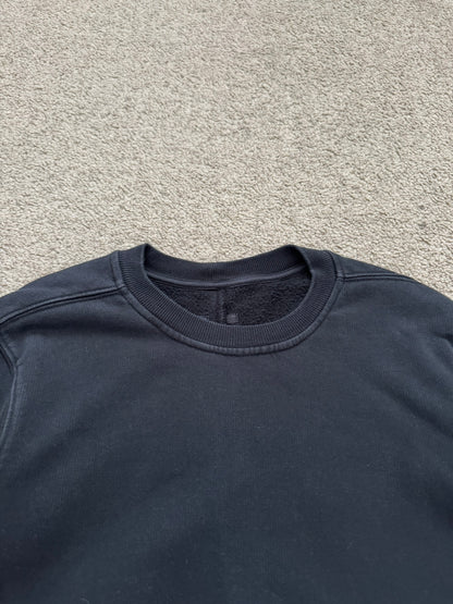 FW16 Rick Owens DRKSHDW "Mastodon" Abstract Patch Sweatshirt